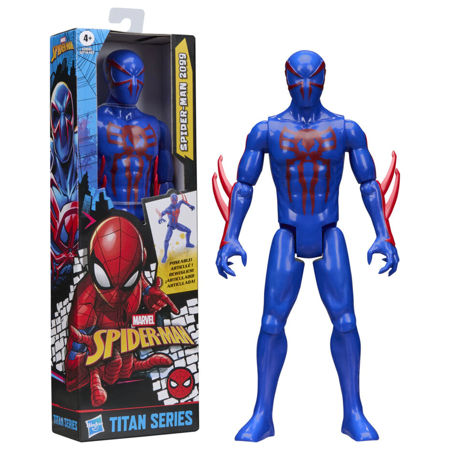 Marvel Spider-Man Titan Series Ghost Spider 2099 Figur 30 cm Produktfoto