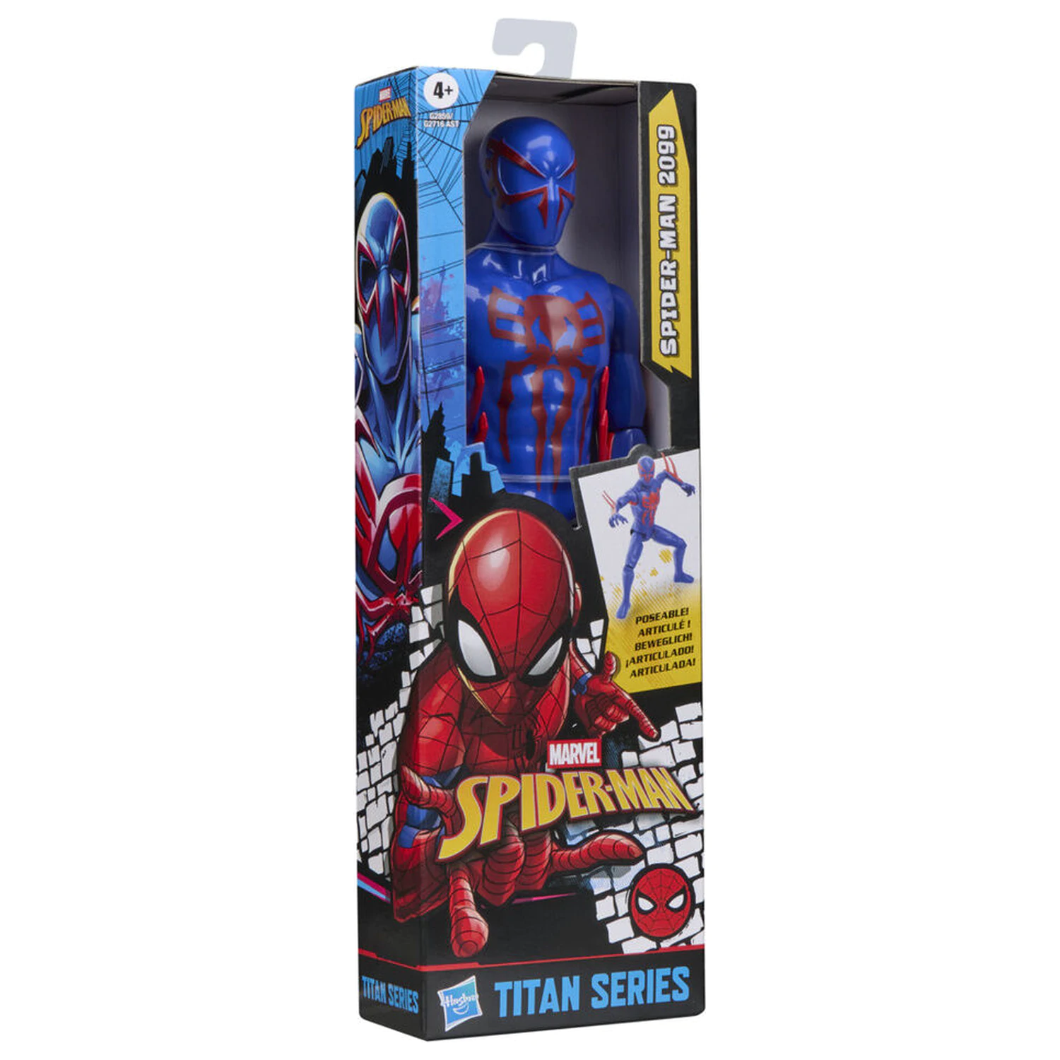 Marvel Spider-Man Titan Series Ghost Spider 2099 Figur 30 cm Produktfoto