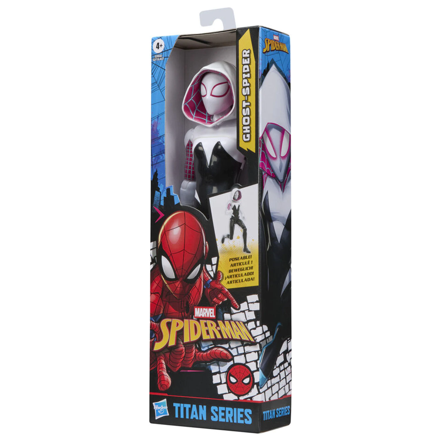 Marvel Spider-Man Titan Series Ghost Spider Figur 30cm Produktfoto