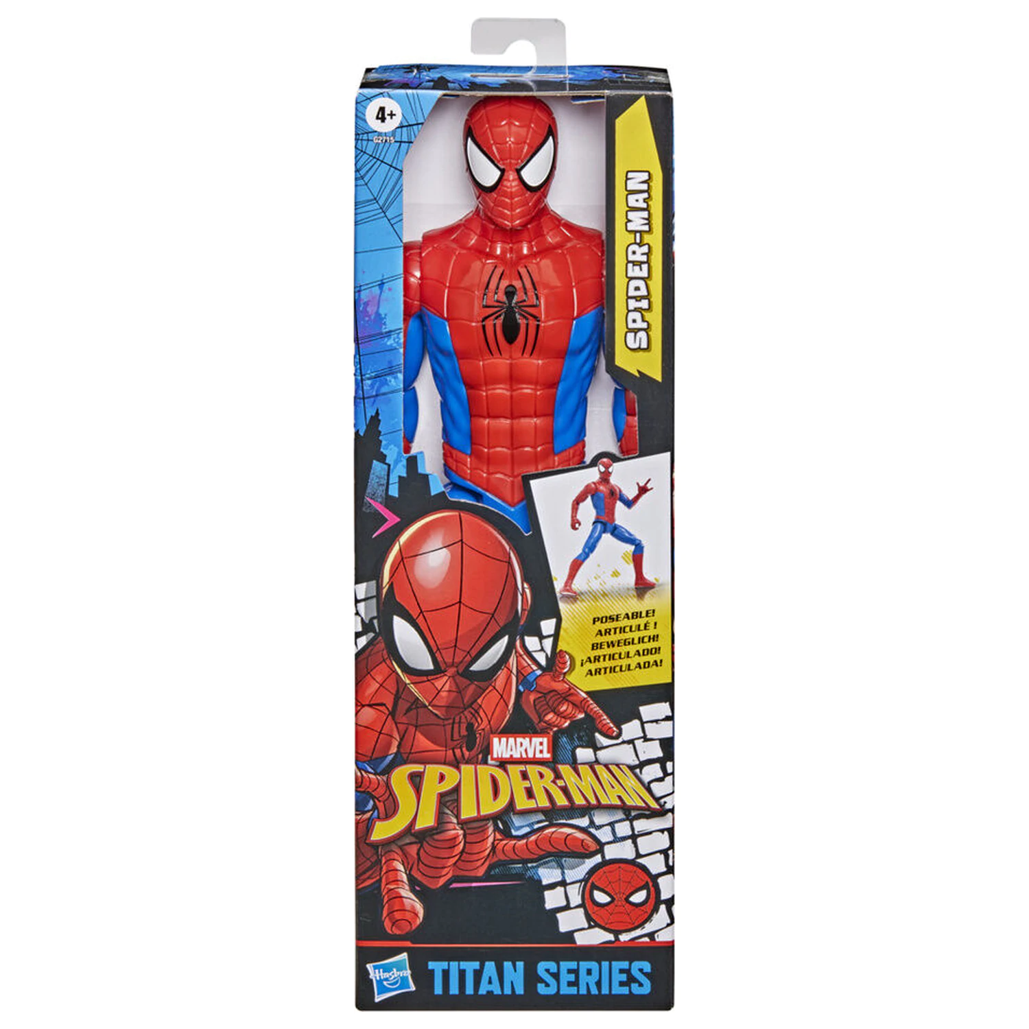 Marvel Spider-Man Titan Series Spider-Man Figur 30cm Produktfoto