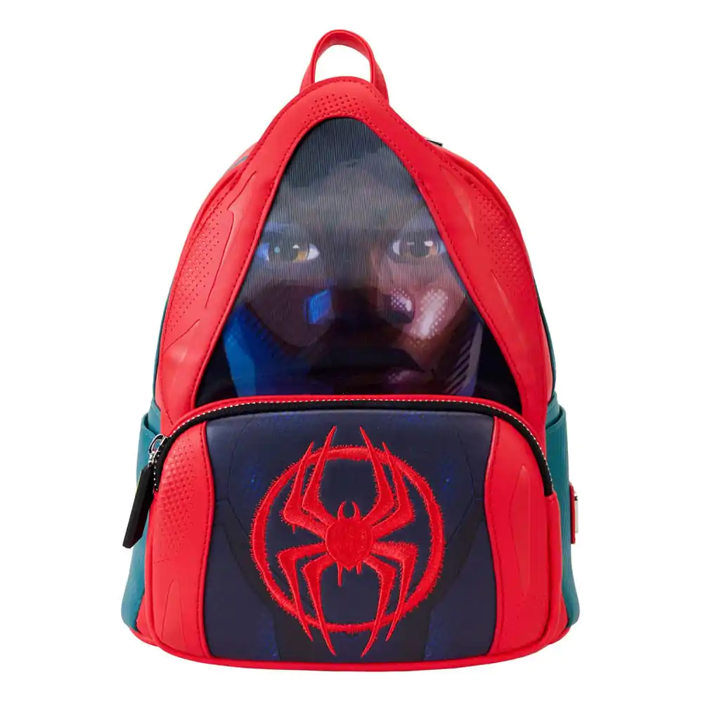 Marvel by Loungefly Rucksack Spider-Verse Miles Morales Hoodie Cosplay Produktfoto