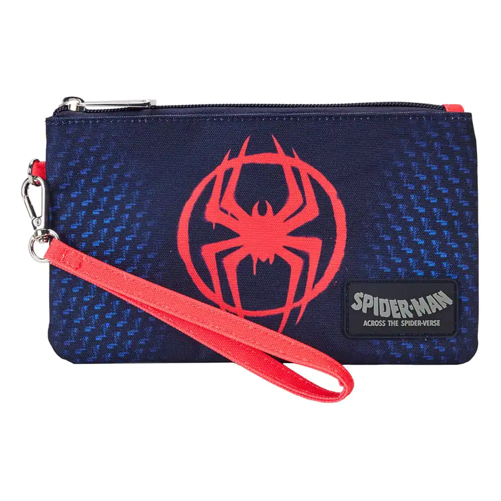 Marvel by Loungefly Geldbeutel Spider-Verse Miles Morales AOP Wristlet Produktfoto