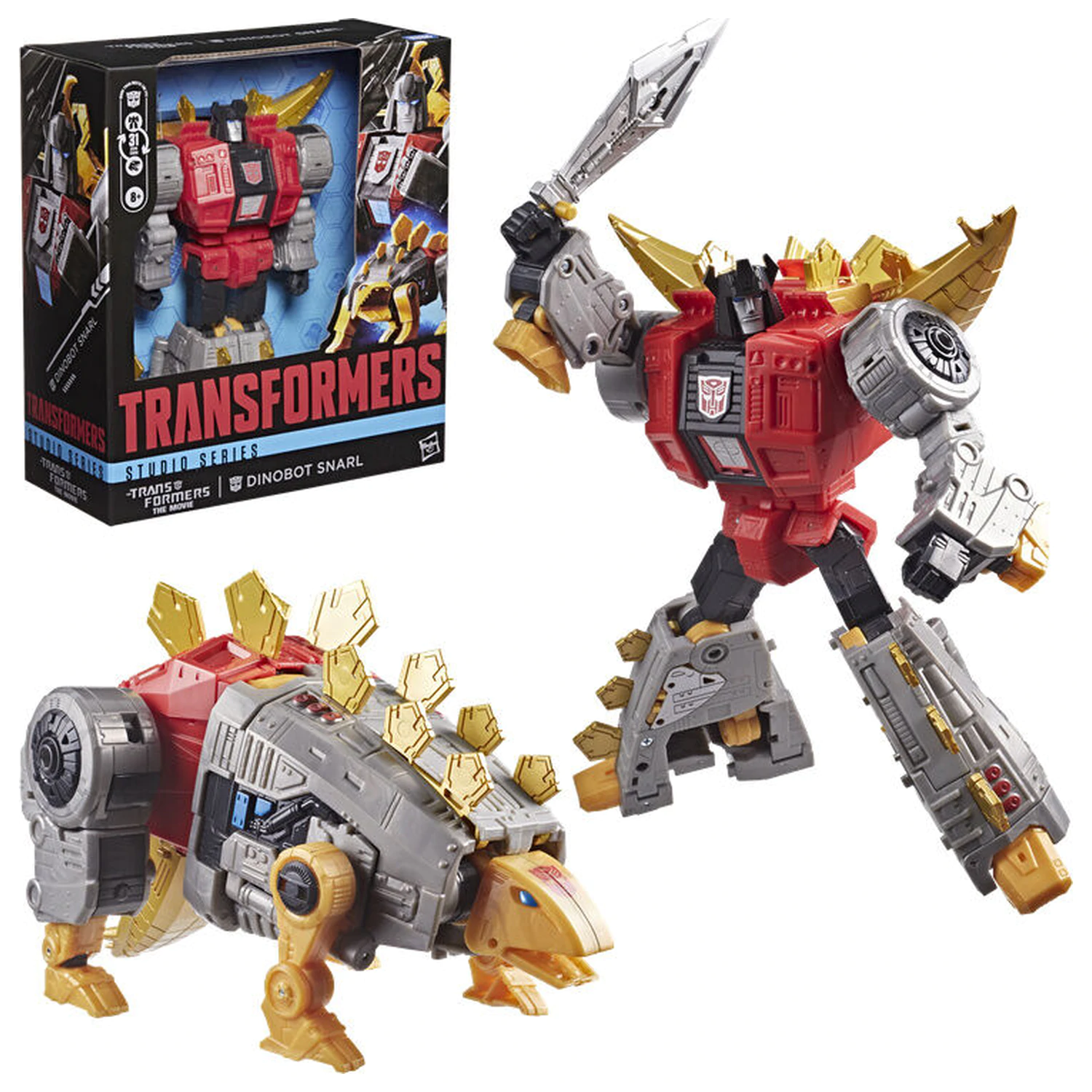 Transformers Dinobot Snarl Figur 20cm Produktfoto