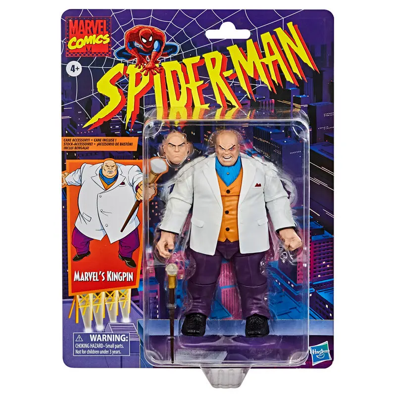 Marvel Spiderman Vintage Kingpin Figur 15cm Produktfoto