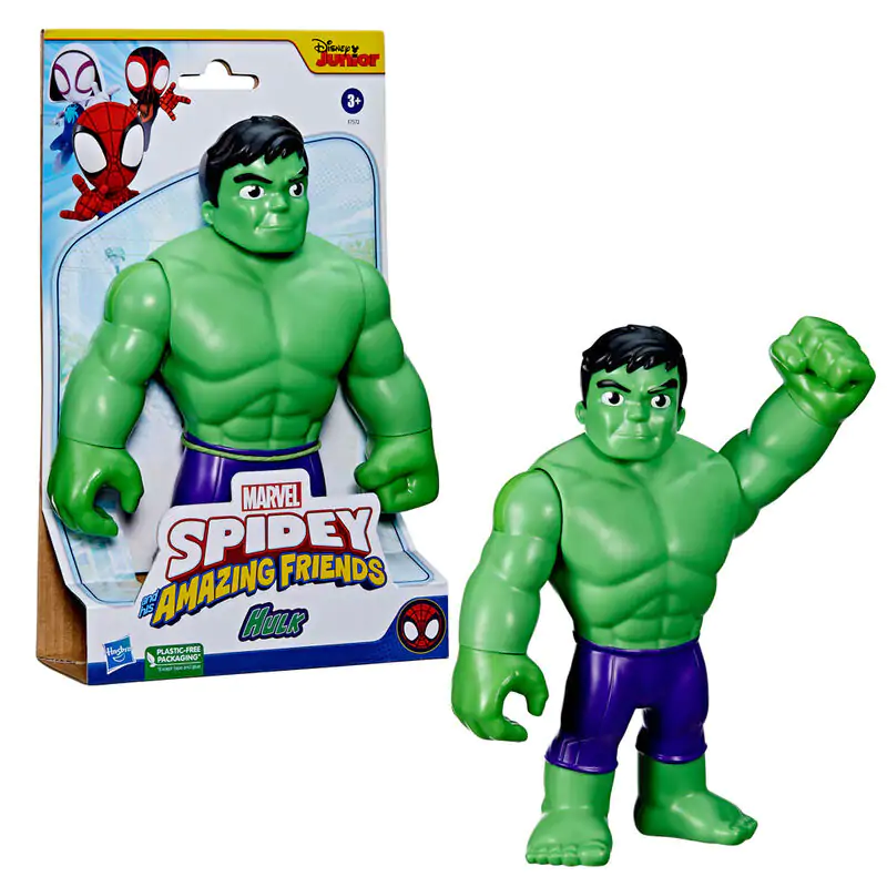 Marvel Spidey Amazing Friends Hulk Figur 22cm Produktfoto