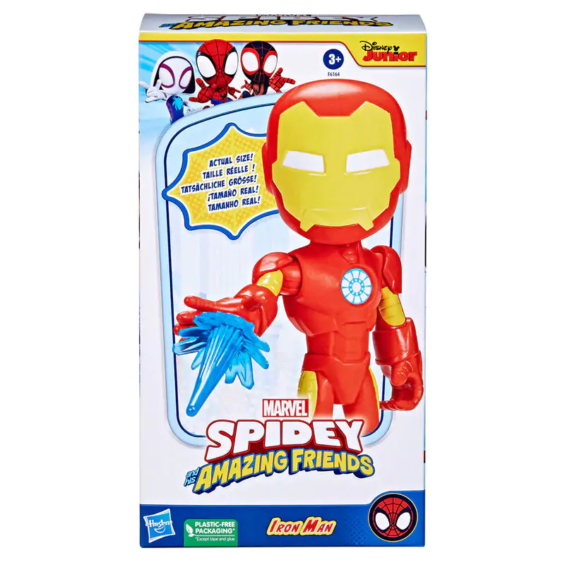 Marvel Spidey Amazing Friends Iron Man Figur 22cm Produktfoto