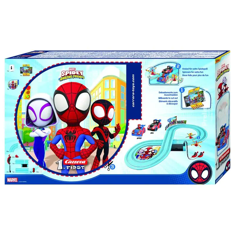 Marvel Spidey Amazing Friends Its Spidey Time elektrische Rennstrecke Produktfoto