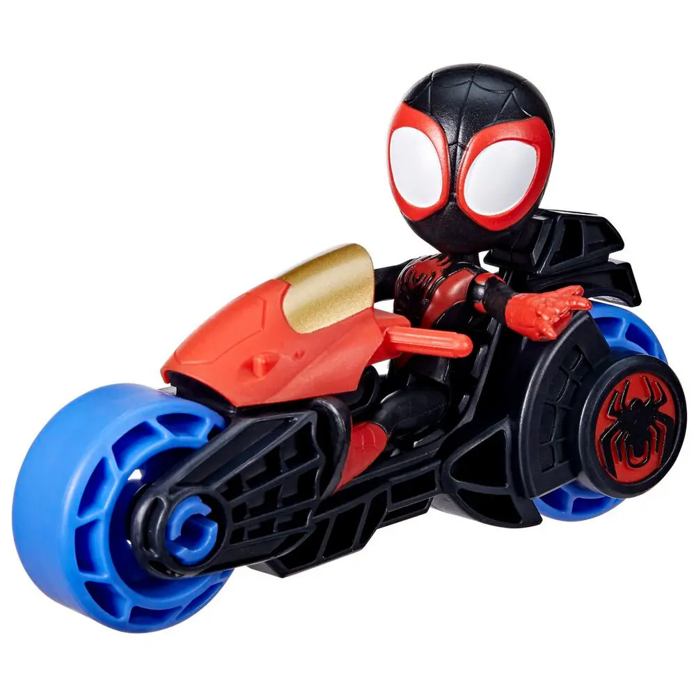 Marvel Spidey Amazing Friends Miles Morales Fahrzeug Motorrad termékfotó