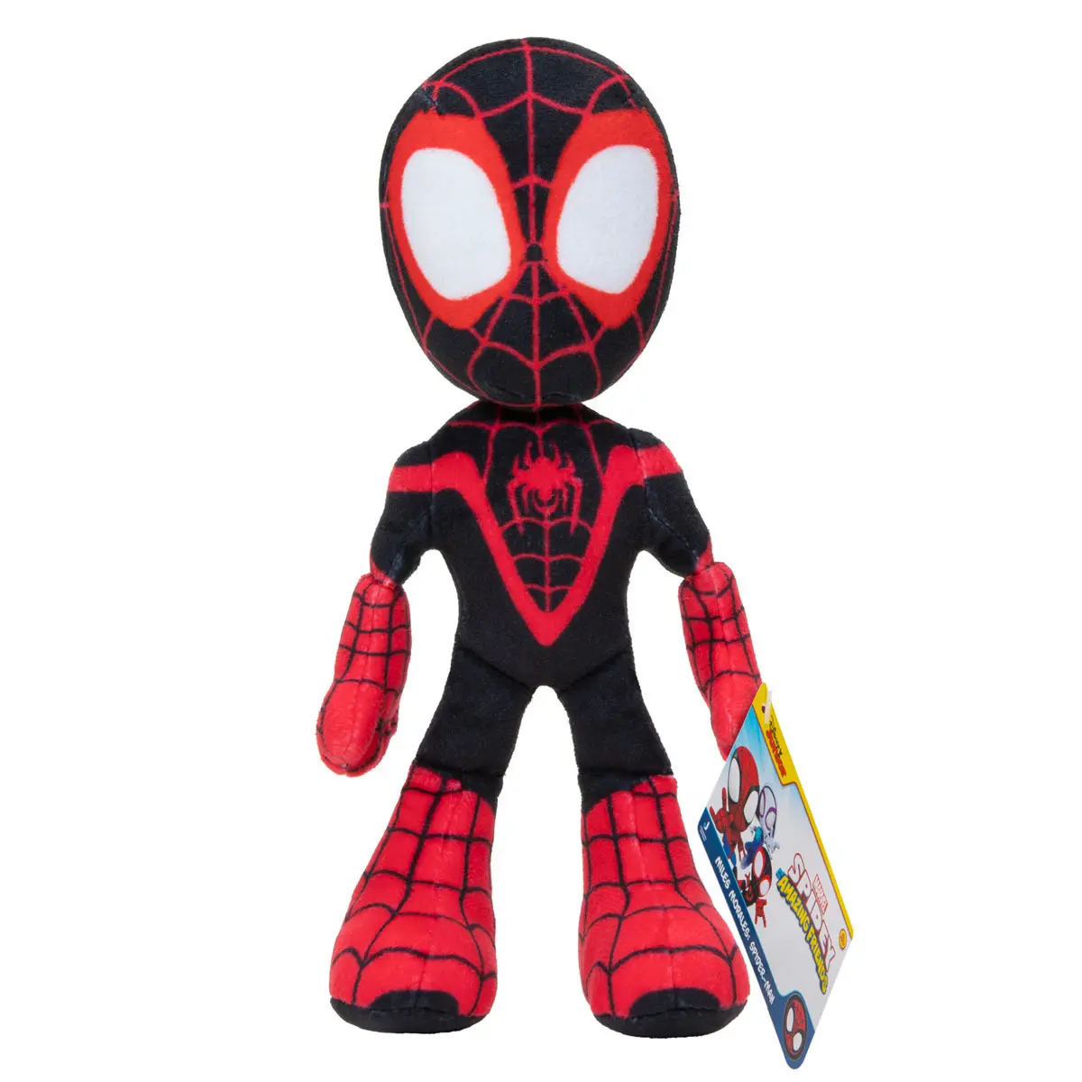 Marvel Spidey Amazing Friends Miles Morales Sipder-man Plüschfigur 23 cm Produktfoto