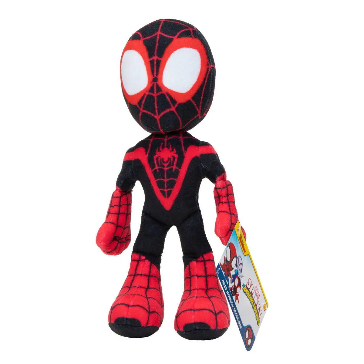Marvel Spidey Amazing Friends Miles Morales Sipder-man Plüschfigur 23 cm Produktfoto