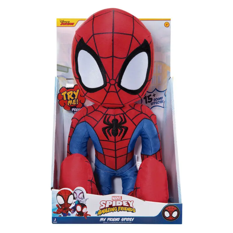 Marvel Spidey Amazing Friends Plüschfigur mit Stimme 40cm Produktfoto