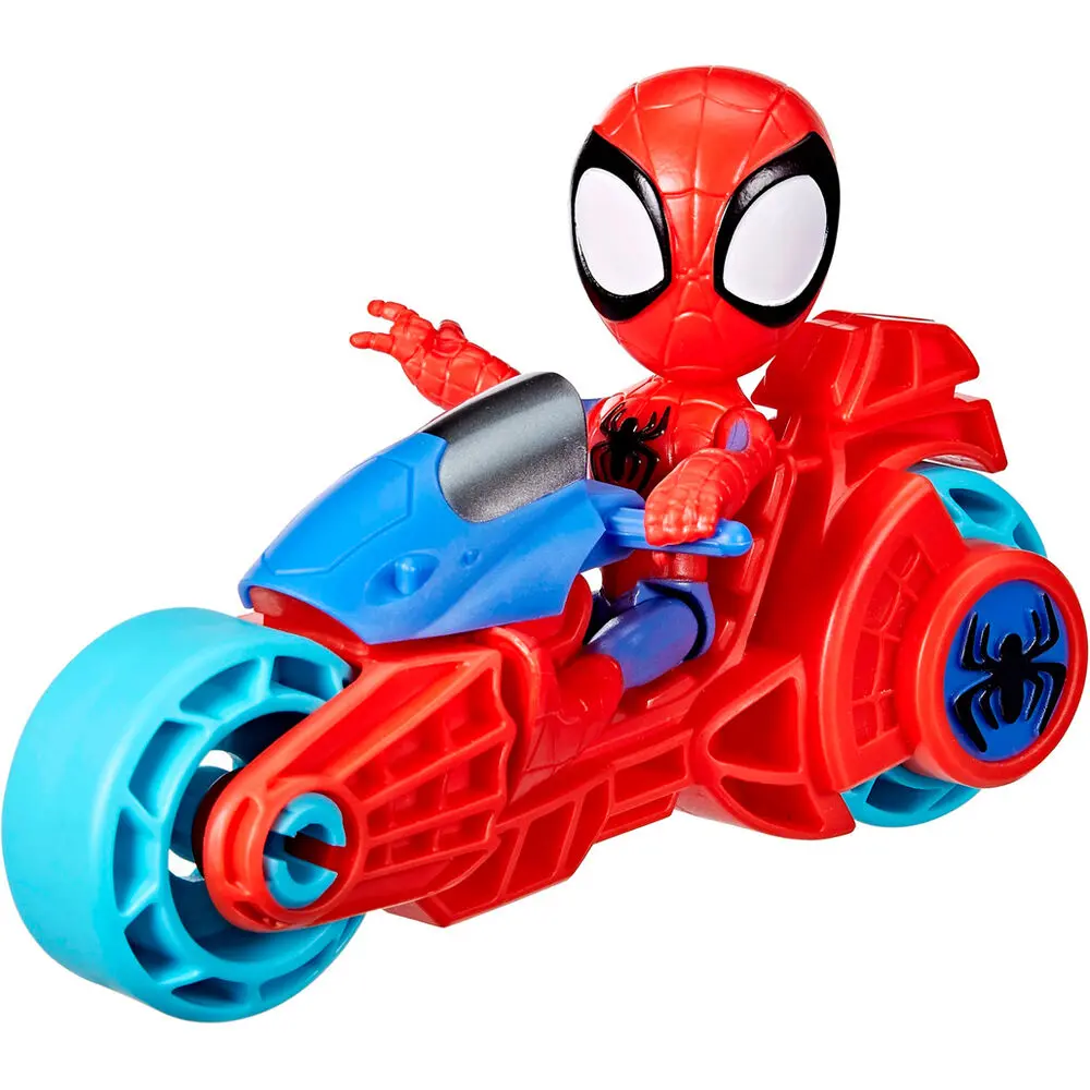Marvel Spidey Amazing Friends Spidey Fahrzeug Motorrad Produktfoto