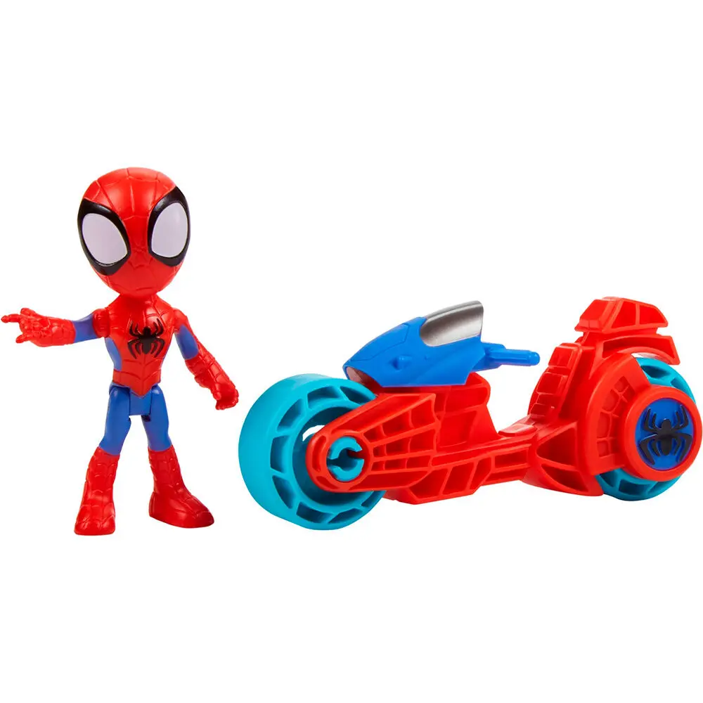 Marvel Spidey Amazing Friends Spidey Fahrzeug Motorrad Produktfoto