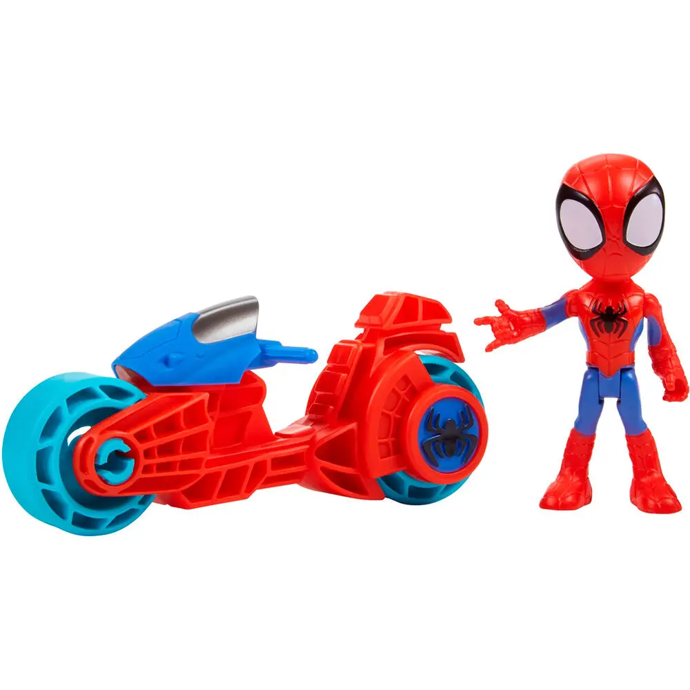 Marvel Spidey Amazing Friends Spidey Fahrzeug Motorrad Produktfoto