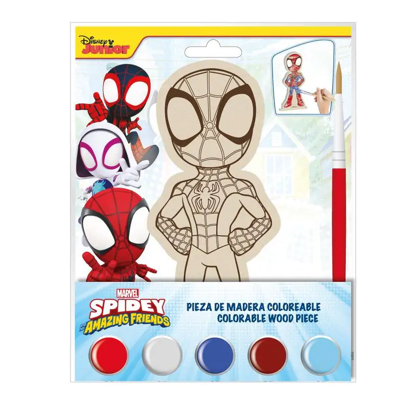 Marvel Spidey Amazing Friends Ausmalfigur Produktfoto