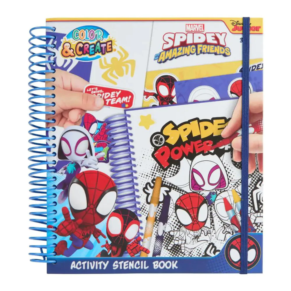 Marvel Spidey Amazing Friends Activity Buch Malbuch Produktfoto