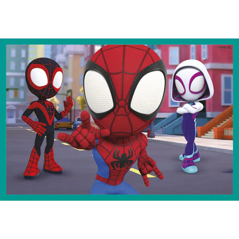 Marvel Spidey and His Amazing Friends Würfelpuzzle 6St Produktfoto