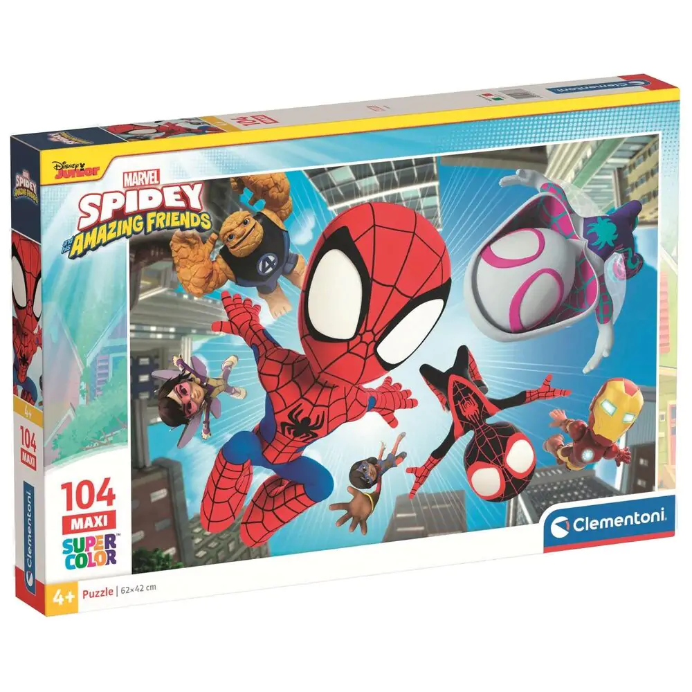 Marvel Spidey and His Amazing Friends maxi Puzzle 104St Produktfoto