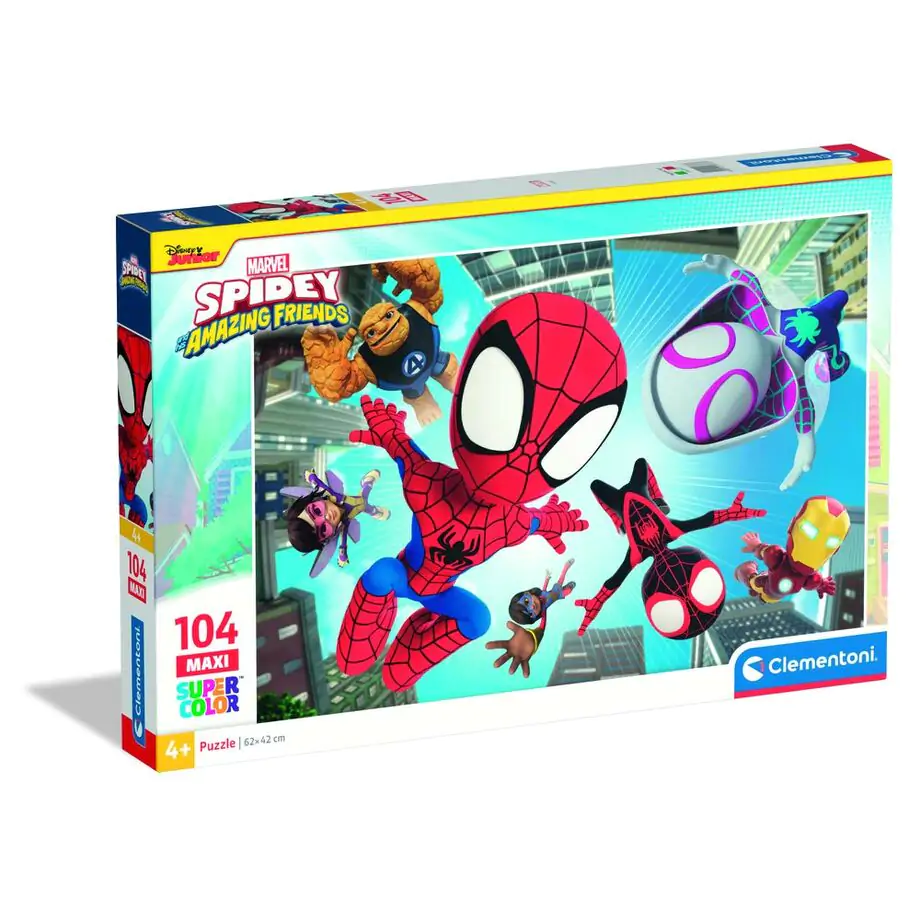 Marvel Spidey and His Amazing Friends maxi Puzzle 104St Produktfoto