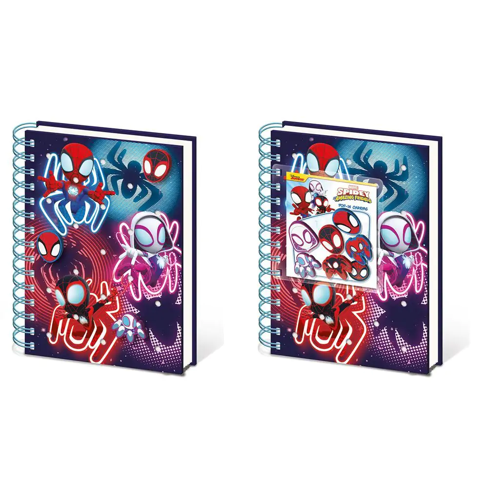 Marvel Spidey and the Amazing Friends A5 Notizbuch Produktfoto