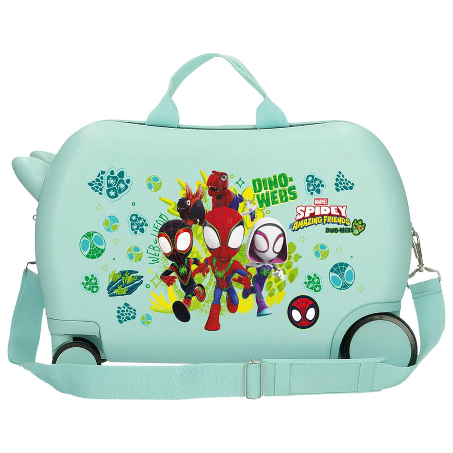 Marvel Spidey Dino-Webs ABS Rollkoffer 45cm Produktfoto