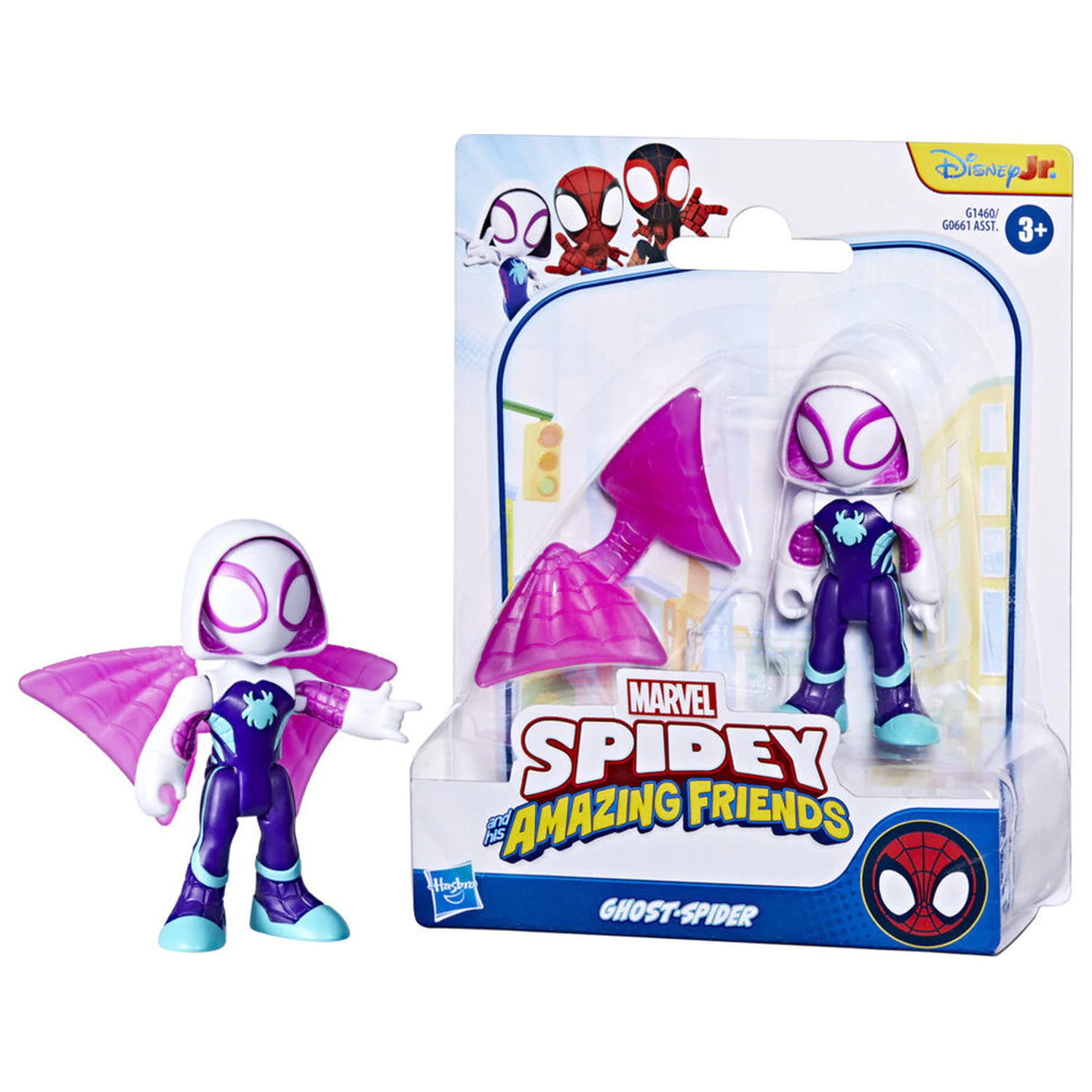 Marvel Spidey Ghost Spider Figur 7 cm Produktfoto
