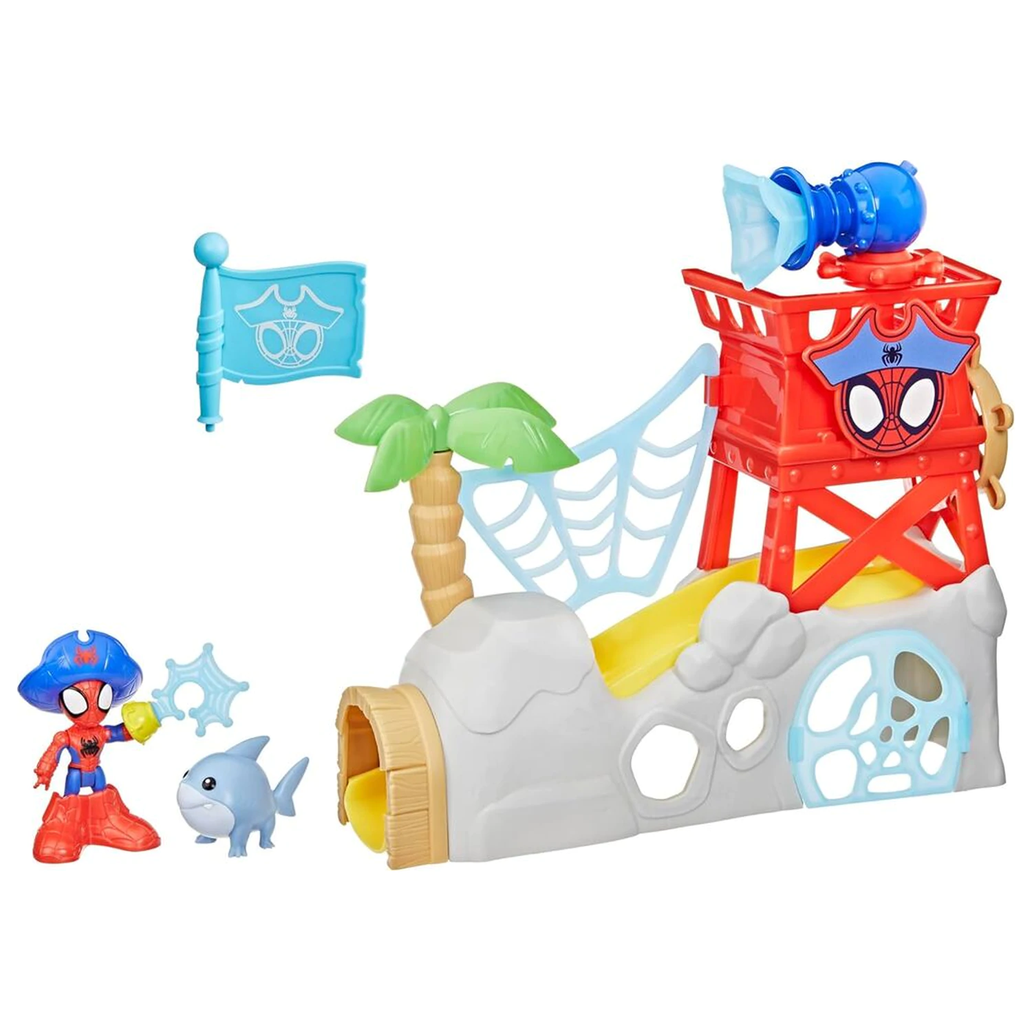 Marvel Spidey Insel Spielset Produktfoto