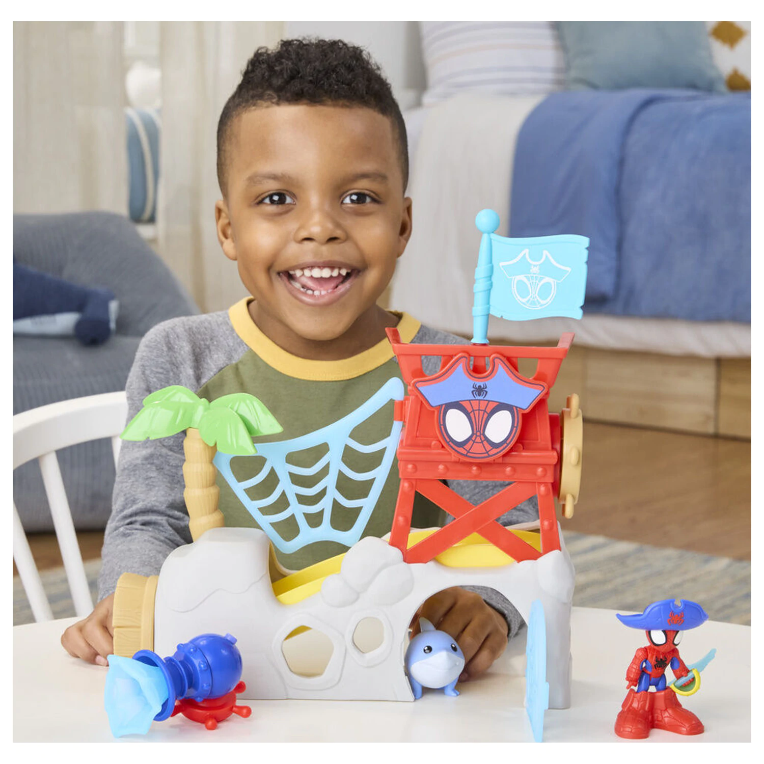 Marvel Spidey Insel Spielset Produktfoto