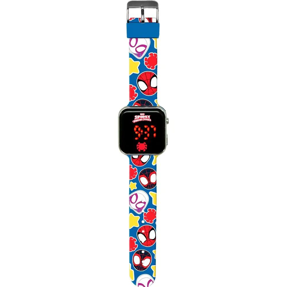 Marvel Spidey the Amazing Friends LED-Armbanduhr Produktfoto