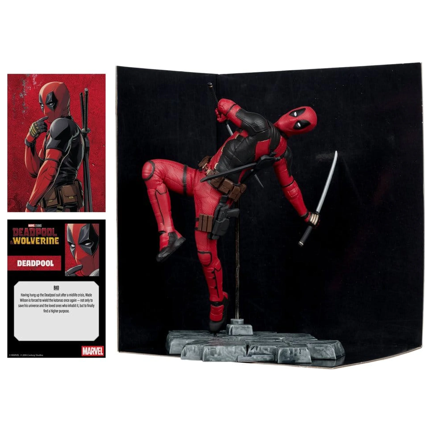 Marvel Studios Statue 1/10 Deadpool (Deadpool & Wolverine) (Gold Label) 17 Zentimeter Produktfoto