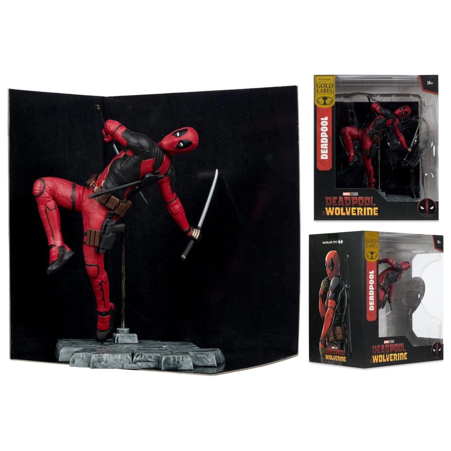 Marvel Studios Statue 1/10 Deadpool (Deadpool & Wolverine) (Gold Label) 17 Zentimeter Produktfoto