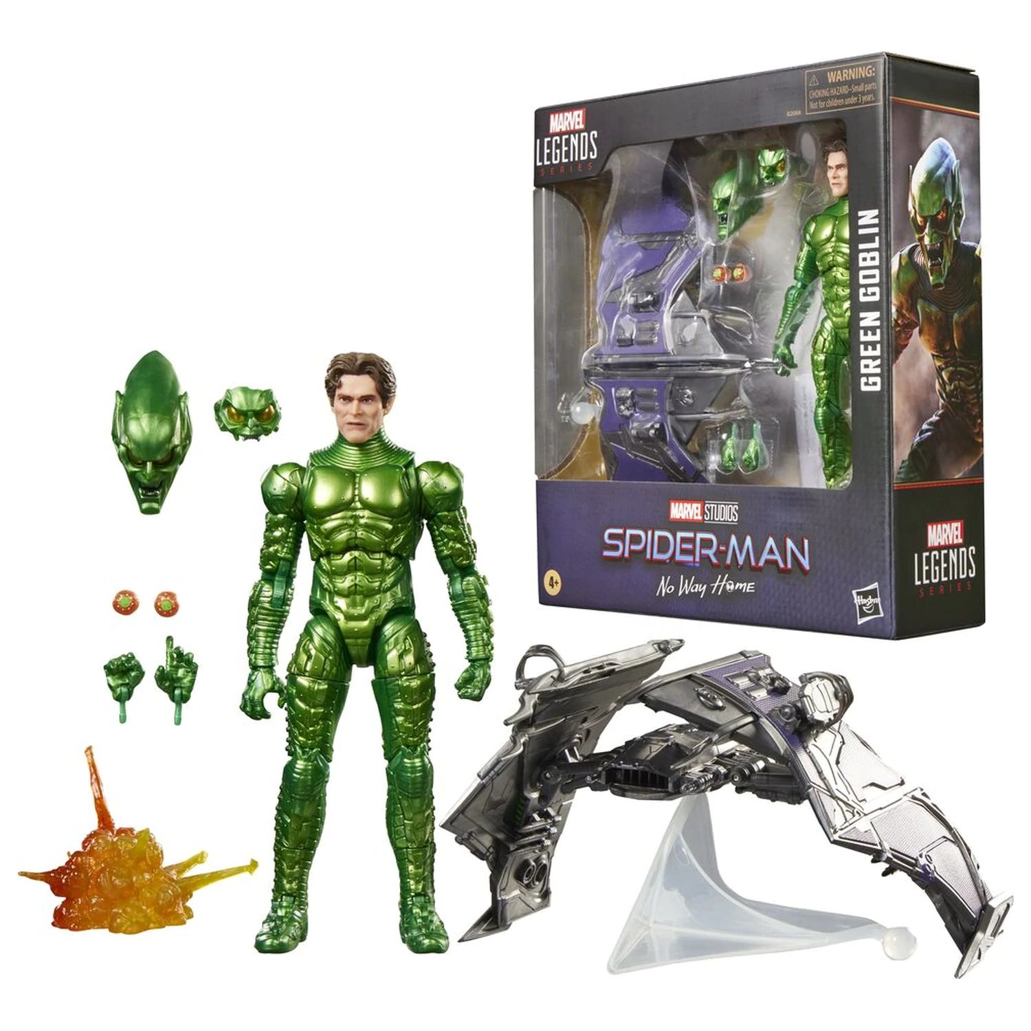 Marvel Studios Spider-Man No Way Home Green Goblin Figur 15 cm Produktfoto