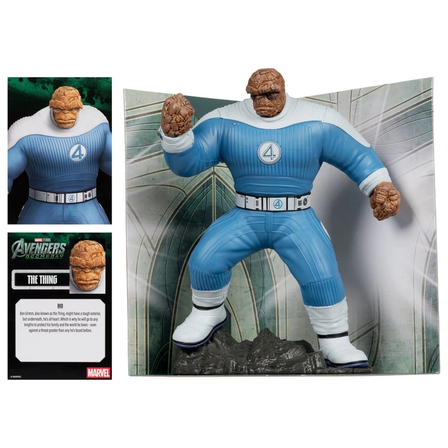 Marvel Studios Statue 1/10 The Thing (Avengers: Doomsday) (Gold Label) 19 Zentimeter Produktfoto