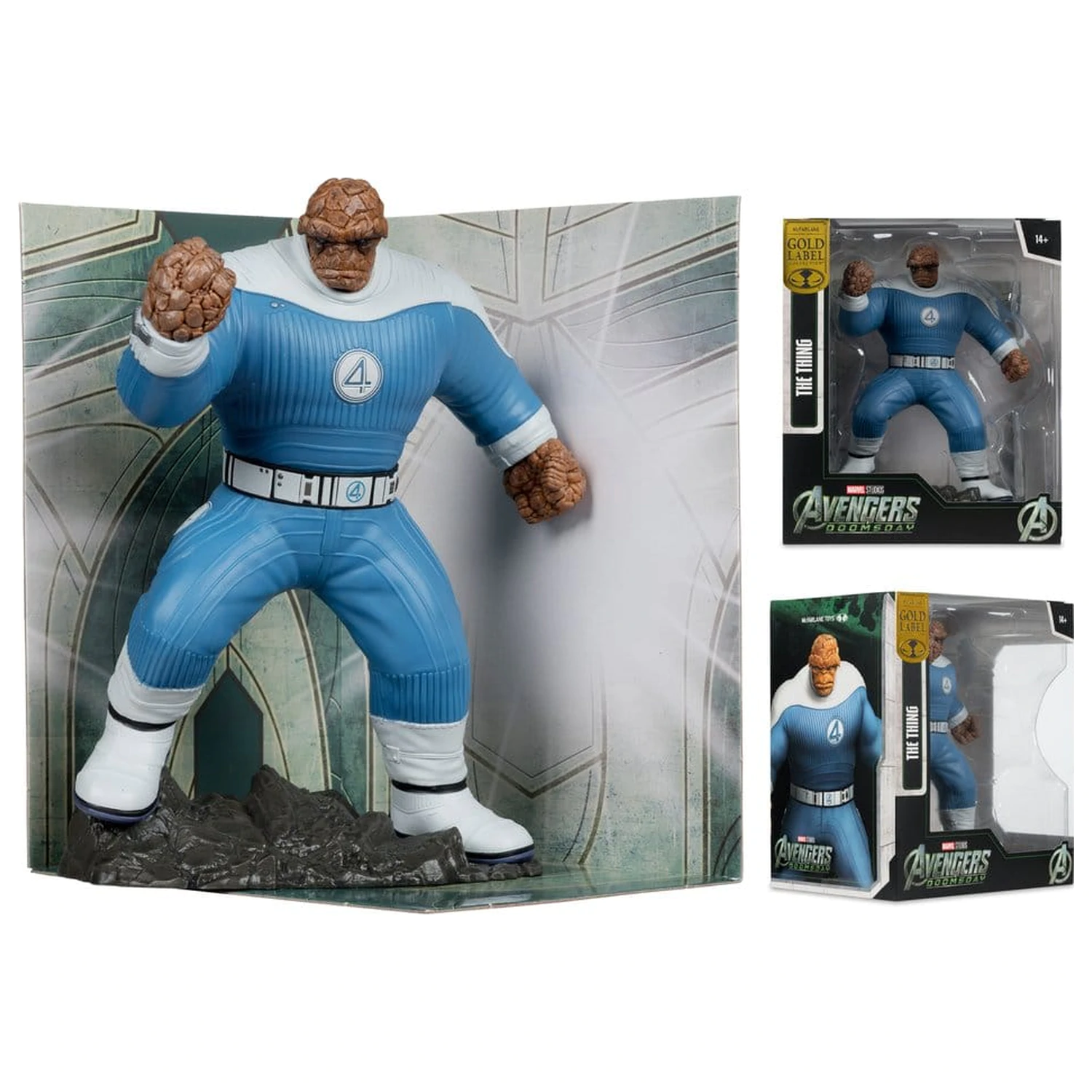 Marvel Studios Statue 1/10 The Thing (Avengers: Doomsday) (Gold Label) 19 Zentimeter Produktfoto