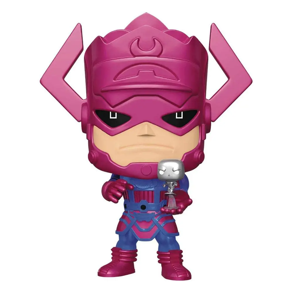 Marvel Super Sized Jumbo POP! Vinyl Figur Galactus with Silver Surfer Special Edition 25 cm Produktfoto