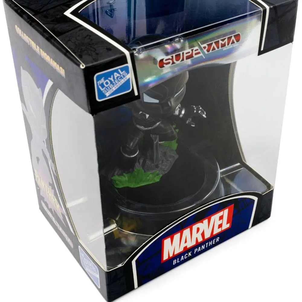 Marvel Superama Mini-Diorama Black Panther 10 cm Produktfoto