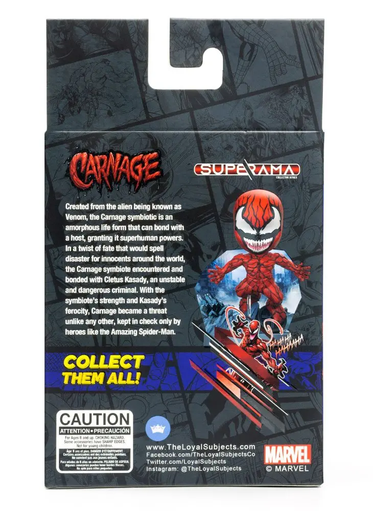 Marvel Superama Mini-Diorama Carnage 10 cm Produktfoto