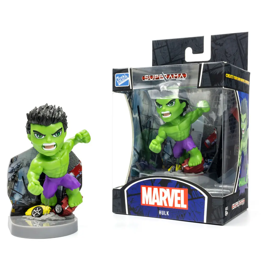 Marvel Superama Mini-Diorama Hulk 10 cm Produktfoto