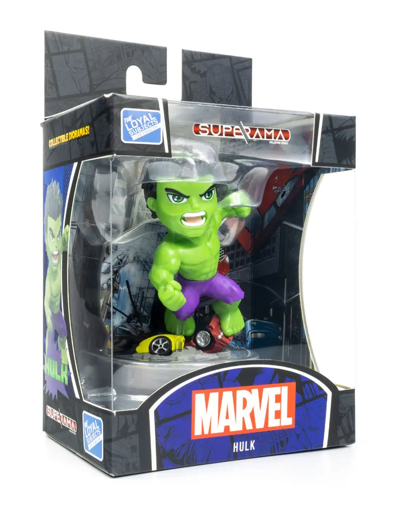 Marvel Superama Mini-Diorama Hulk 10 cm Produktfoto