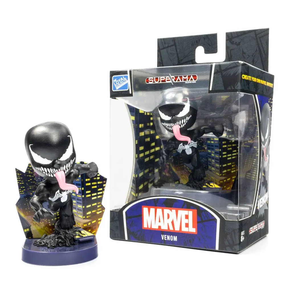 Marvel Superama Mini-Diorama Venom 10 cm Produktfoto