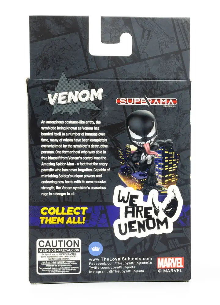 Marvel Superama Mini-Diorama Venom 10 cm Produktfoto