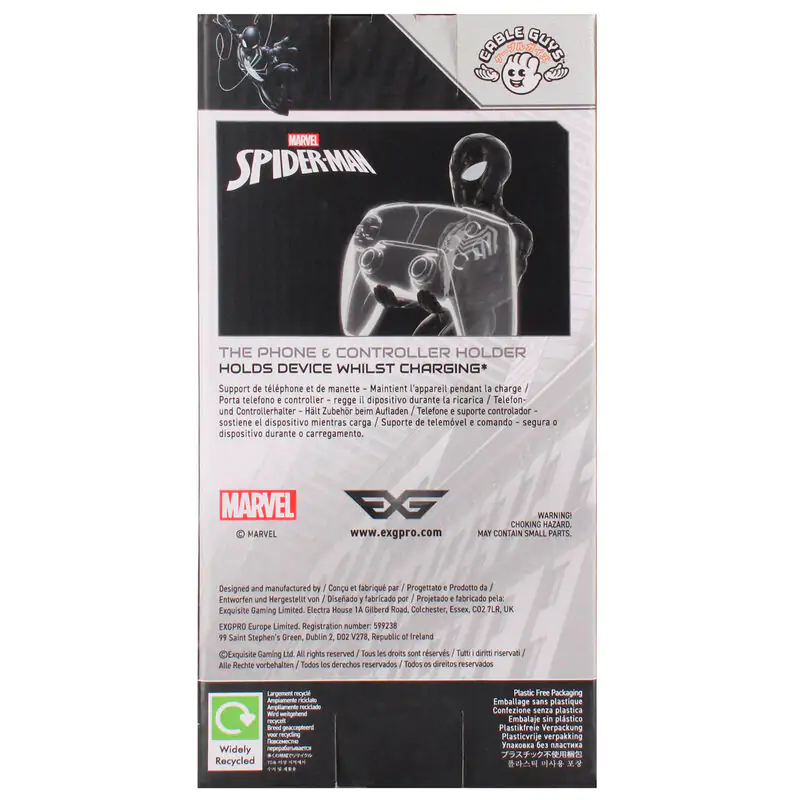 Marvel Symbiote Spider-Man Controller/Telefonhalter Cable Guy Figur 21cm termékfotó