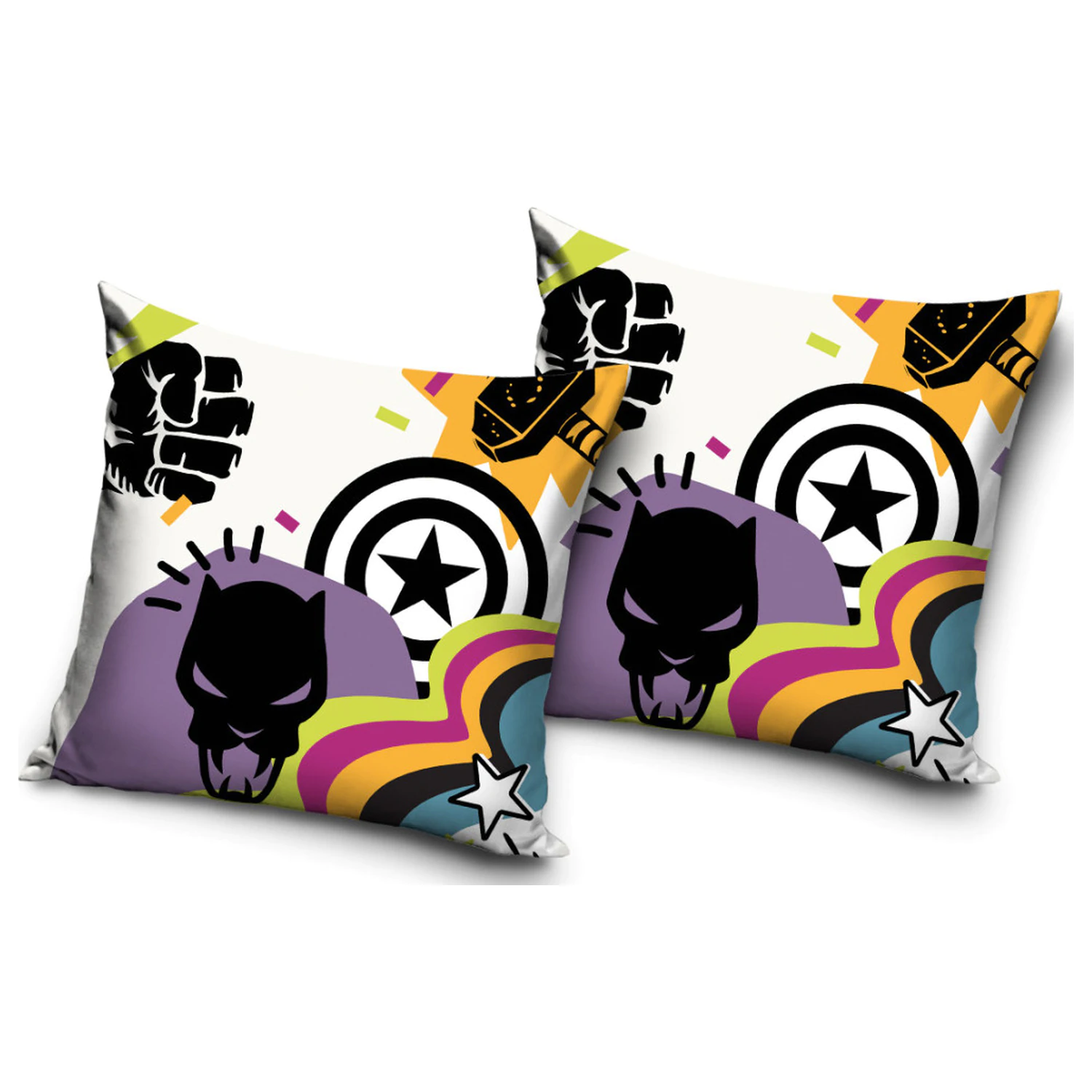 Marvel Symbol Kissen Produktfoto