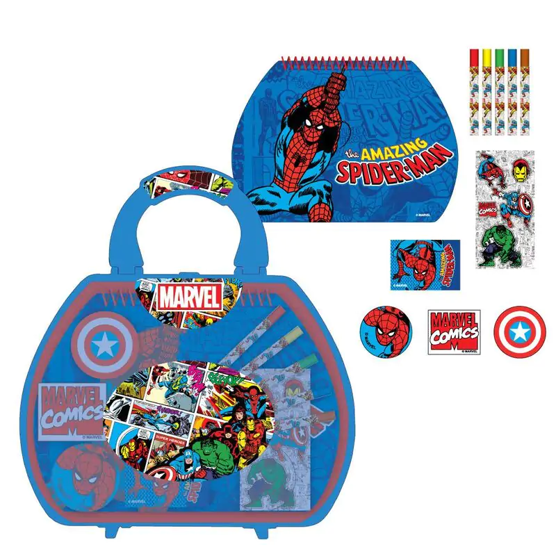Marvel Schreibwaren-set zum Ausmalen Produktfoto