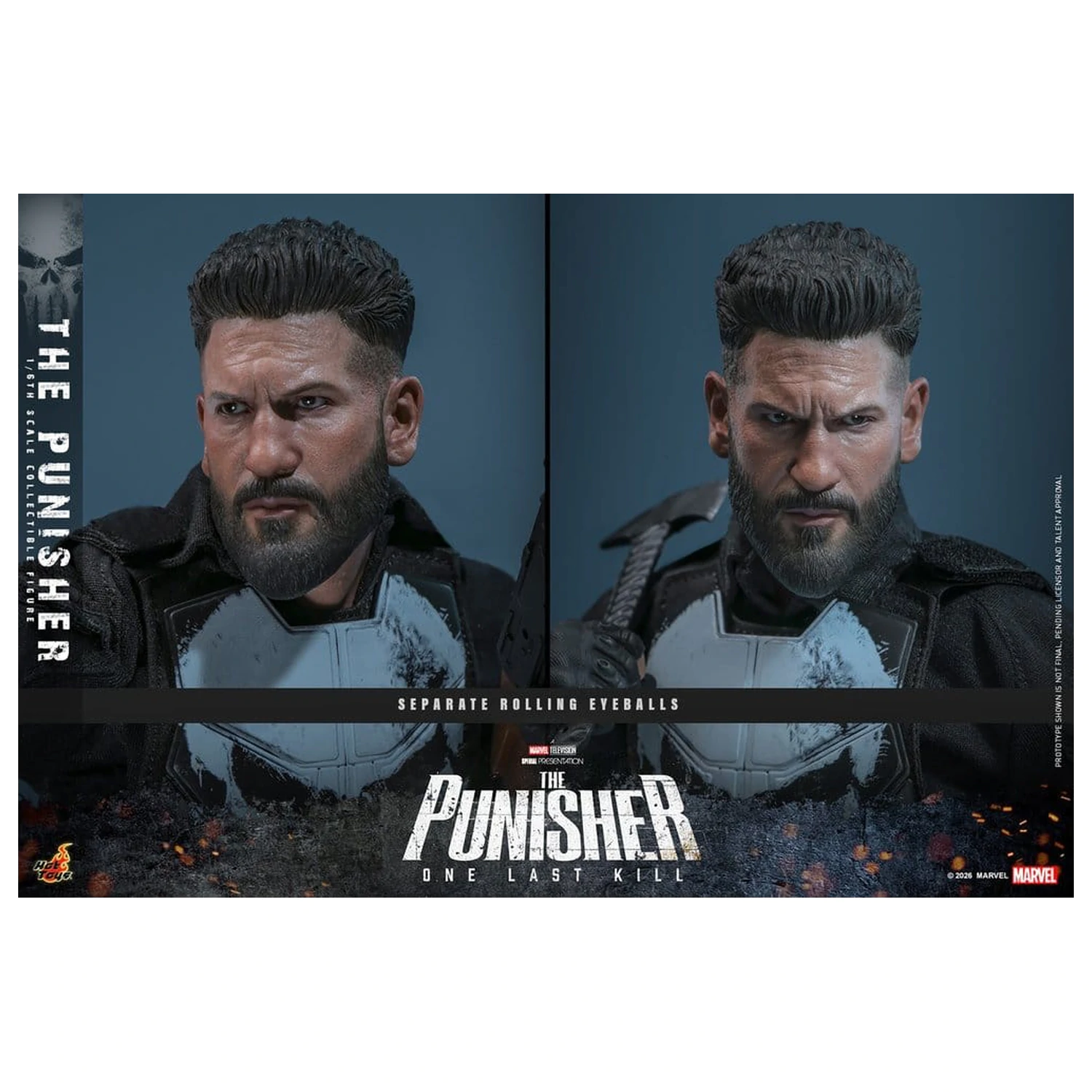 Marvel Television Masterpiece Action Figur 1/6 The Punisher 31 cm Produktfoto
