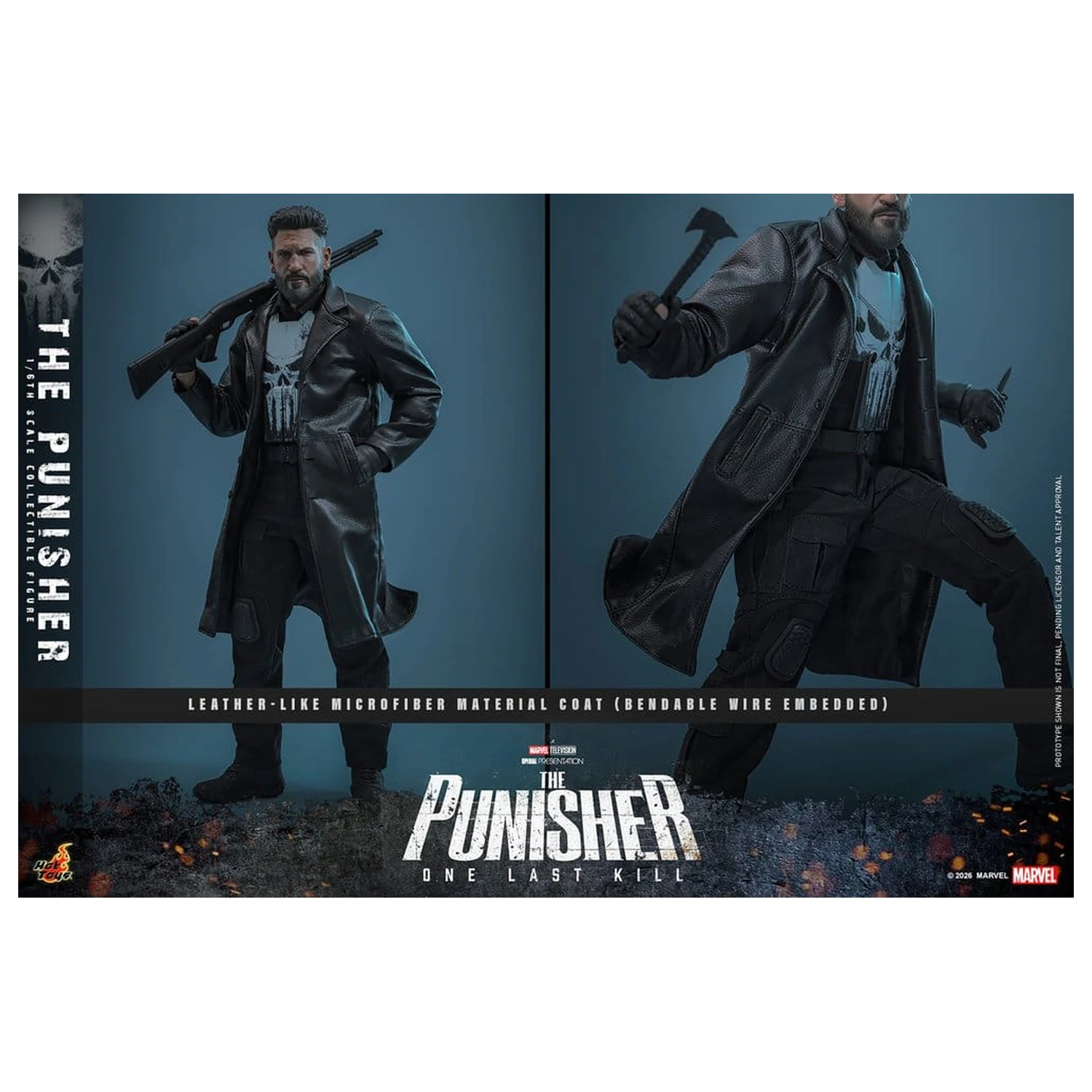 Marvel Television Masterpiece Action Figur 1/6 The Punisher 31 cm Produktfoto