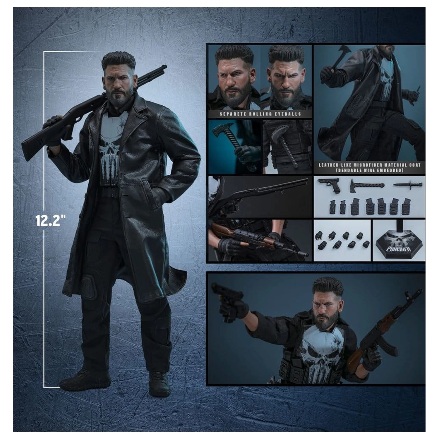 Marvel Television Masterpiece Action Figur 1/6 The Punisher 31 cm Produktfoto