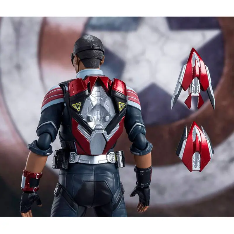 The Falcon and the Winter Soldier S.H. Figuarts Actionfigur Falcon 15 cm Produktfoto