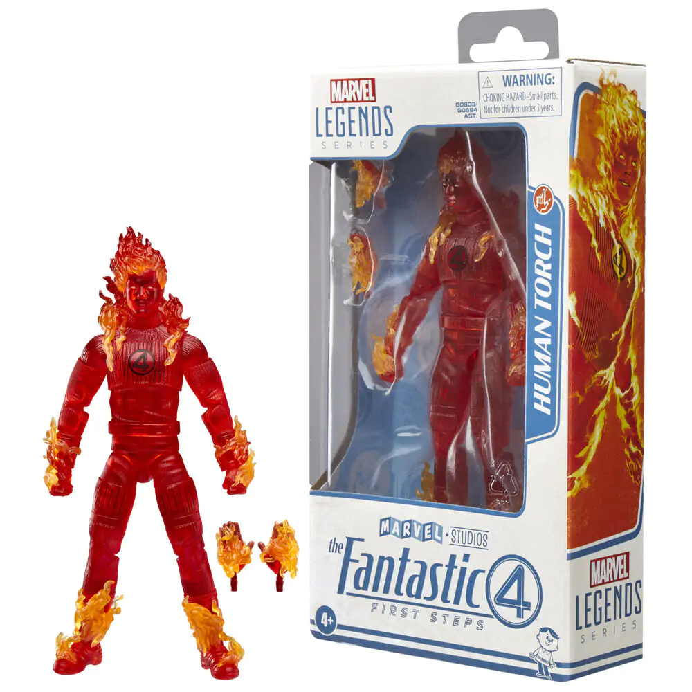 Marvel The Fantastic 4 Human Torch Figur 15 cm Produktfoto