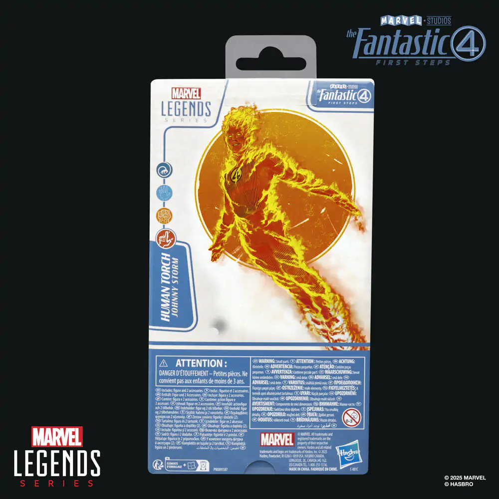 Marvel The Fantastic 4 Human Torch Figur 15 cm Produktfoto